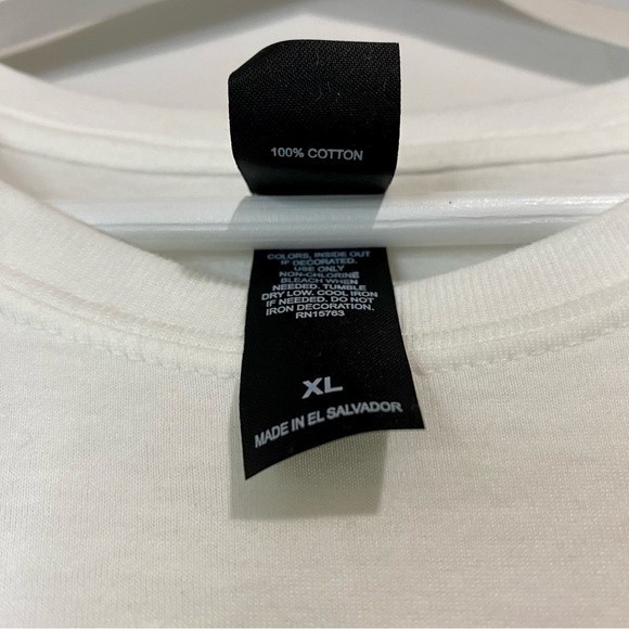 Hanes Nano-T Women’s Casual Crewneck Short Sleeve Tee Shirt White NWOT - Picture 5 of 8